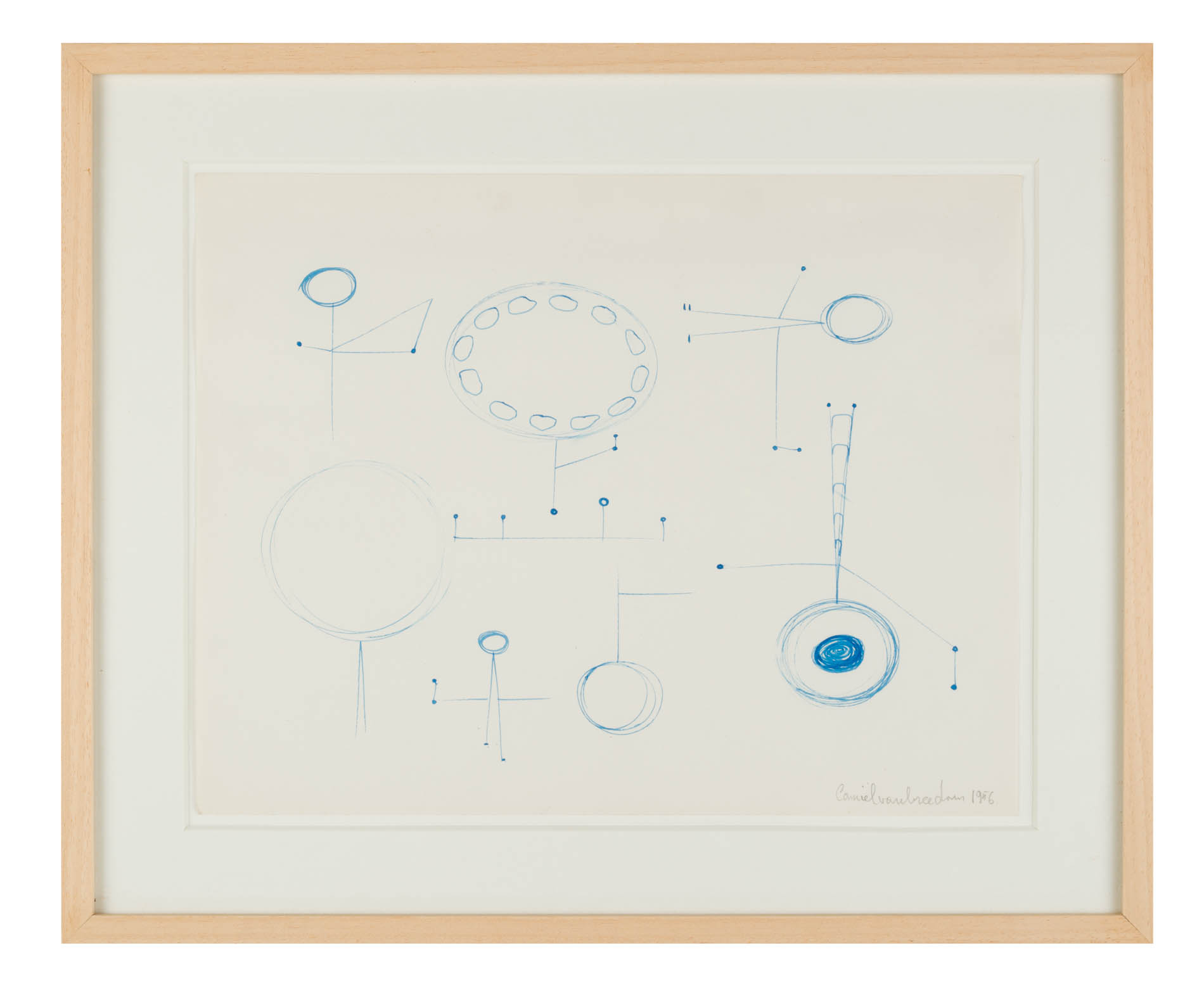 Camiel Van Breedam | Tekening 3 1956